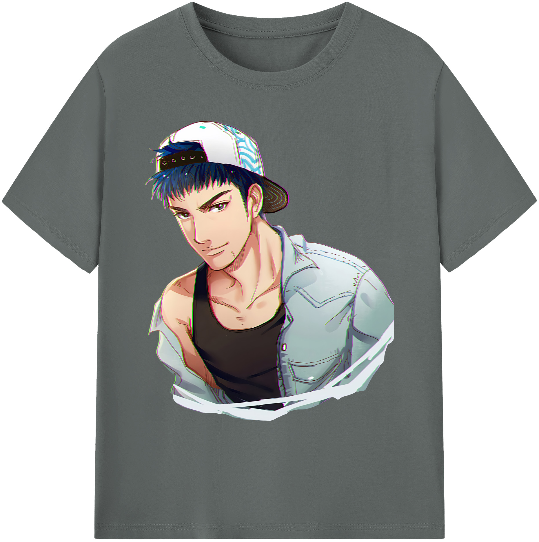 （画像用） SLAM DUNK／スラムダンク 綿100％ メンズ半袖Tシャツ｜肌触りやわらか＆通気性